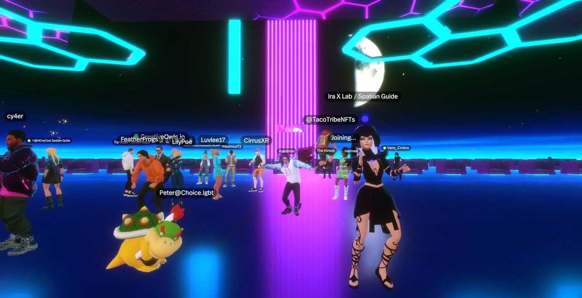 cryptowoke999's tweet image. Polygon Showcase Day 1 was a remarkable display of the power of the Web3 community and the Metaverse.
Amazing event and I stayed all day🔥🔥🔥
Fantastic time with Spatian fam!!
The energy was off the charts!!
@Spatial_io #shotinspatial #polygonshowcase