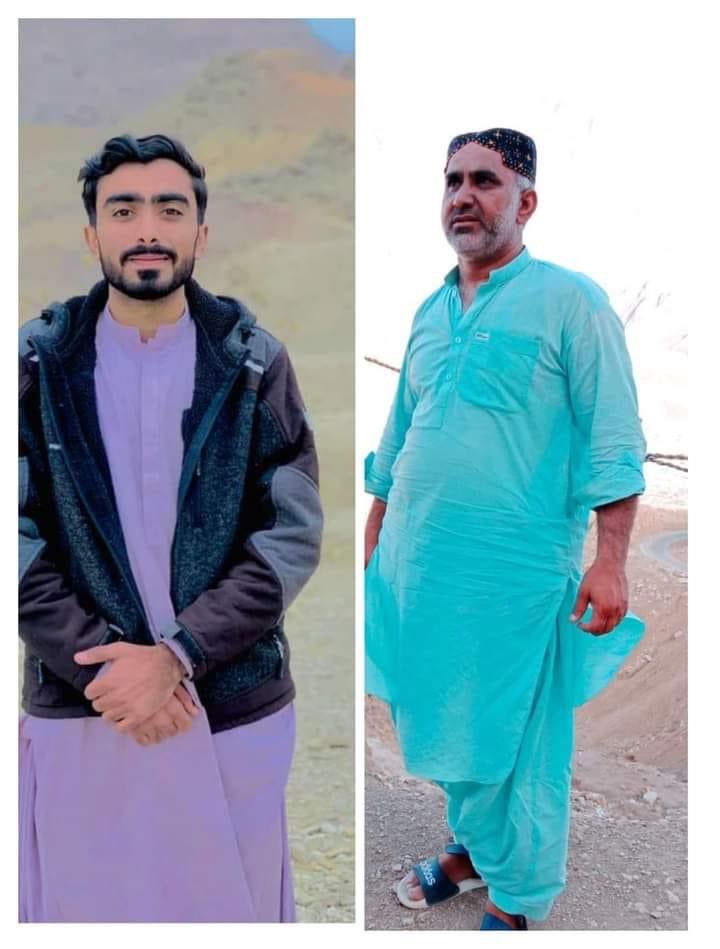 1/2The Pakistani military forcefully abducted seven members of a single family from Khuzdar in an incident of enforced disappearances.The identified victims are:

1. Ali Hassan, son of Jangi Khan
2. Nouman, son of Ali Hassan
3. Naveed, son of Ali Hassan
4. Meer Ahmad,son of Khair