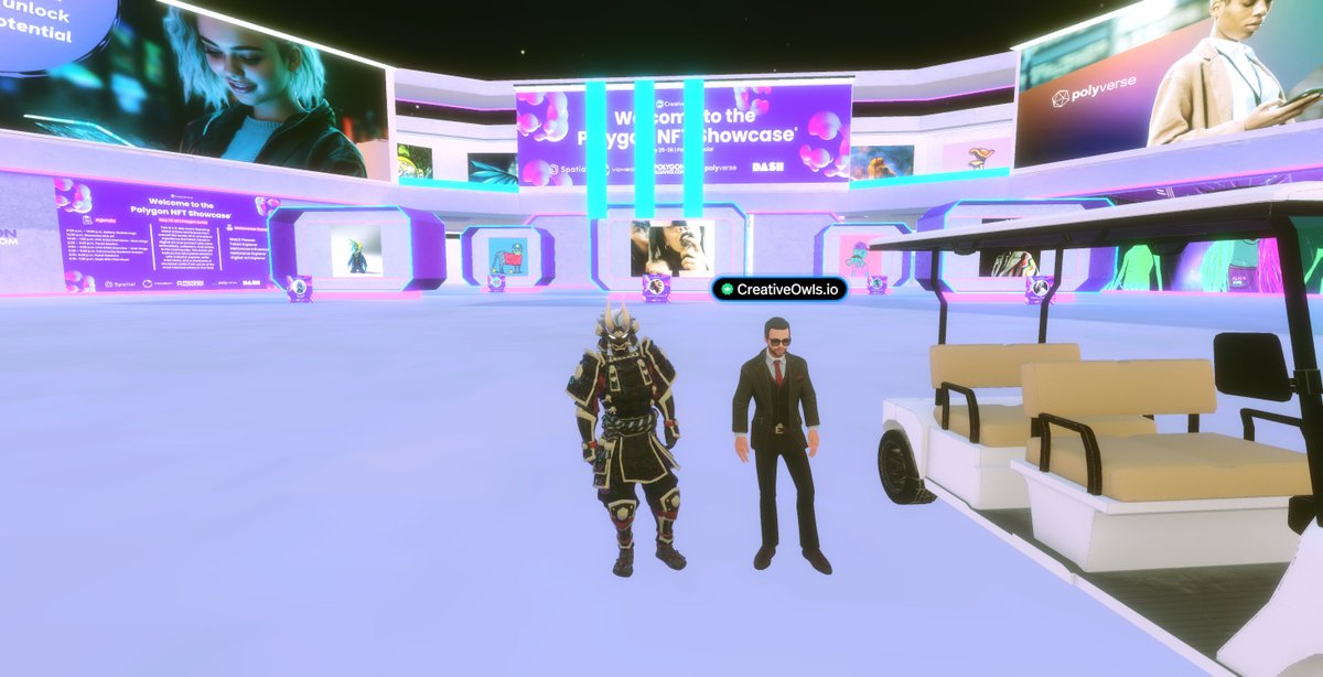 cryptowoke999's tweet image. Polygon Showcase Day 1 was a remarkable display of the power of the Web3 community and the Metaverse.
Amazing event and I stayed all day🔥🔥🔥
Fantastic time with Spatian fam!!
The energy was off the charts!!
@Spatial_io #shotinspatial #polygonshowcase
