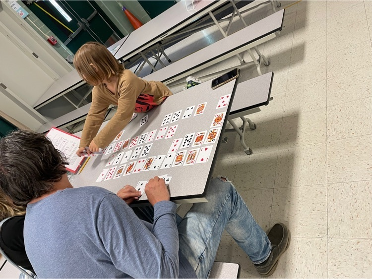 MrsWhitCPM's tweet photo. STEM night fun at Calf Pen Meadow!!!  Students engineered a boat and floated it and played card games to increase math fluency.  Awesome! https://t.co/4ogavzBVOP