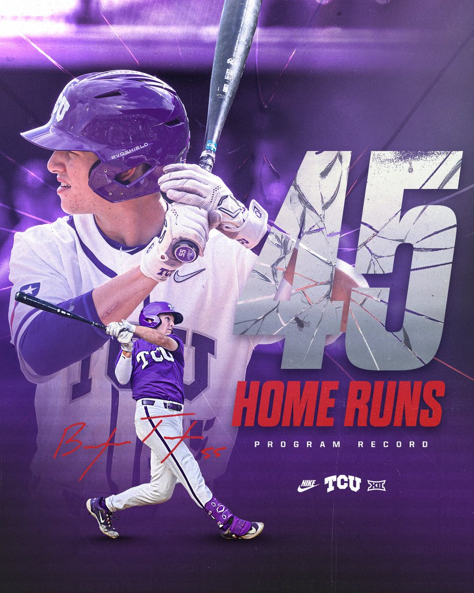 Home Run King👑

#FrogballUSA | #GoFrogs