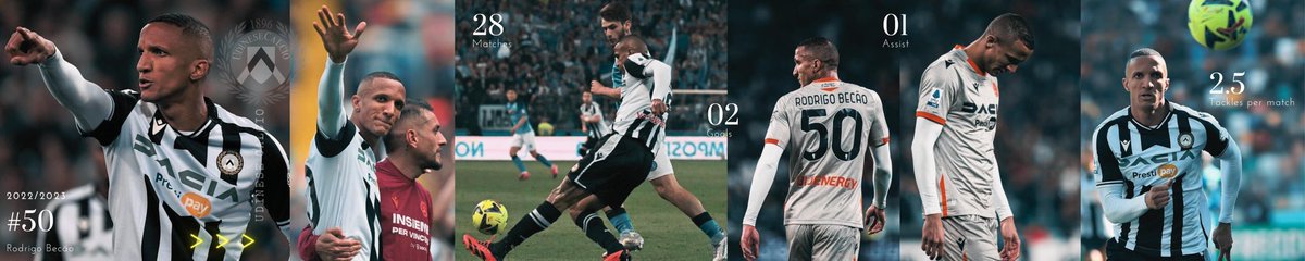 Season finale. Becão termina a temporada com dois gols, uma assistência, e uma das maiores médias de desarme de toda a Itália. 

Andiamo, Rodrigo! 🇮🇹 

#Futpress #RodrigoBecao #Udinese