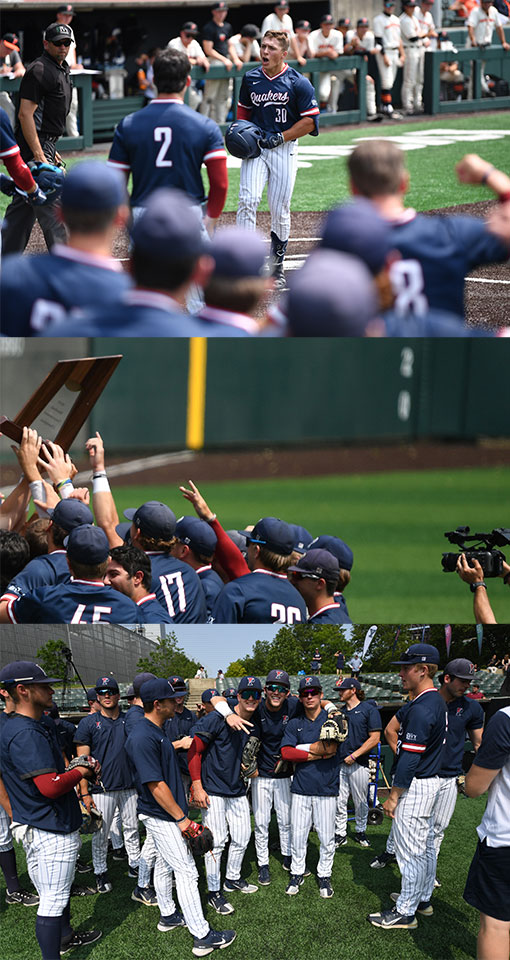 PennBaseball's tweet photo. Want more pictures from Monday? Open for a surprise😉

#QuakeShow https://t.co/sLasBZpJKr