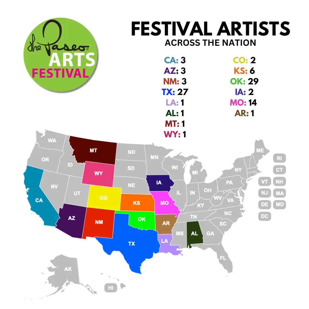 Paseo Arts District on Twitter "This year's Paseo Arts Festival has