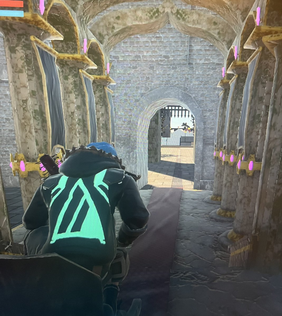 Damn the <a href="/PrimateBusiness/">Gorilla with Glasses - Primate Business</a> castle looks amazing in CROtopia, <a href="/CROtopia_NFT/">CROtopia</a>