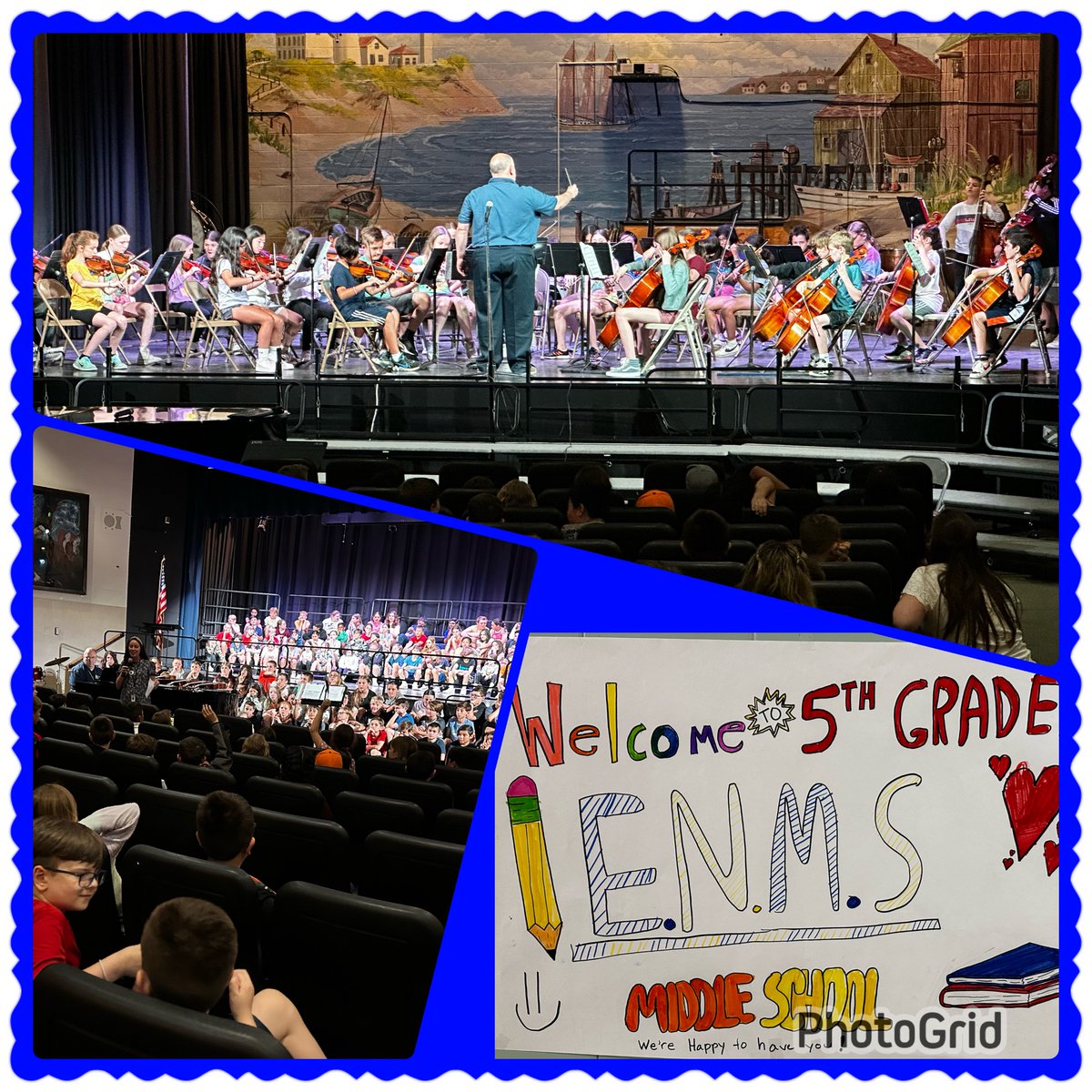 Pulaski Road School visits ENMS! Future 5th graders! Welcome to ENMS-we are ROARing with PRIDE.  <a href="/PrncipalBeekman/">princbeekman</a>