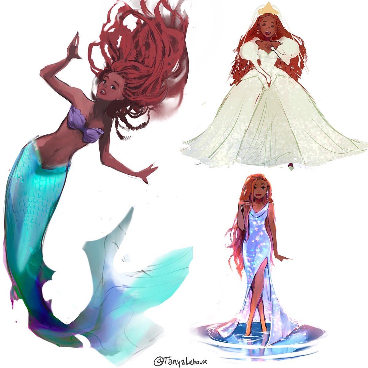 happy The Little Mermaid day! #Ariel #disney #THELITTLEMERMAID #HalleBailey