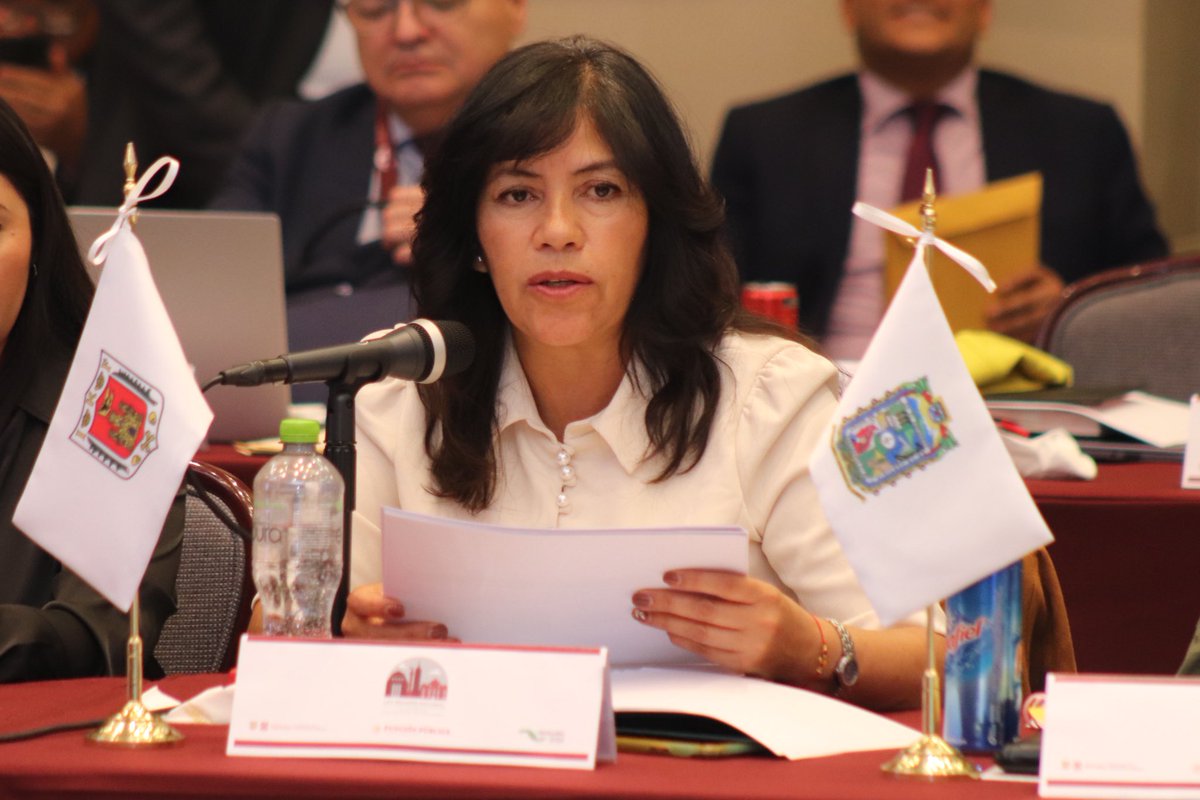 ContraloriasMX's tweet photo. 🟢#LXXReuniónNacional | Expone Eréndira Olimpia Cova Brindis, Titular del OEC de #Michoacán, el informe de actividades de la Región #CentroGolfoIstmo, integrada por #Puebla, #Veracruz, #Hidalgo, #Talxcala y #Oaxaca.
#ContraloresMXTrabajando https://t.co/O1pbIBqtfr