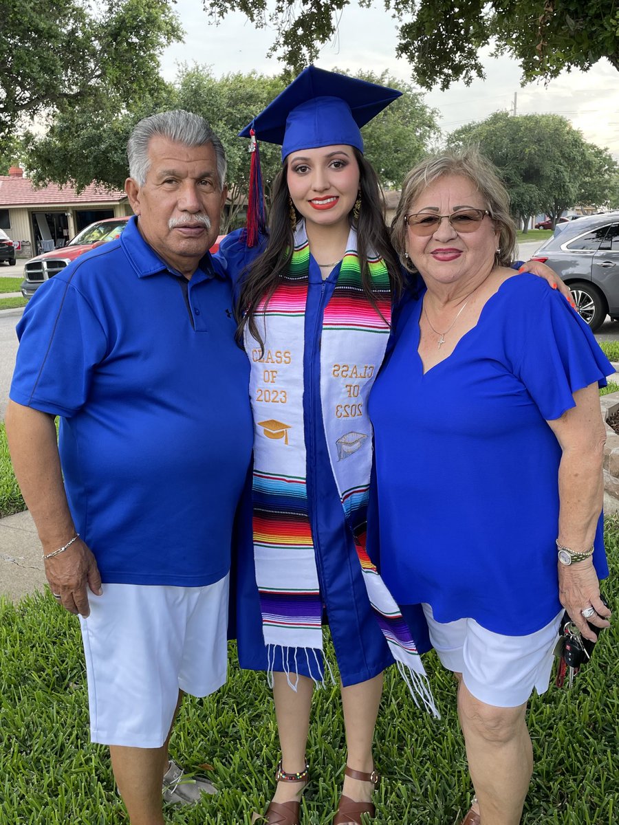 And just like that our baby girl is a young lady! Dr. G’s favorite graduate in the world! #ProudTia