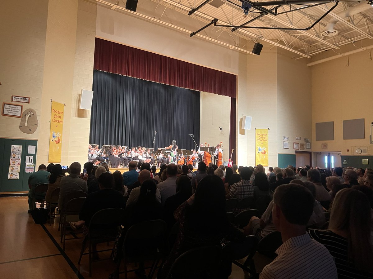 Packed house for our Spring Instrumental Concert at Pocopson.  Congratulations to all of our talented 4th and 5th grade musicians!