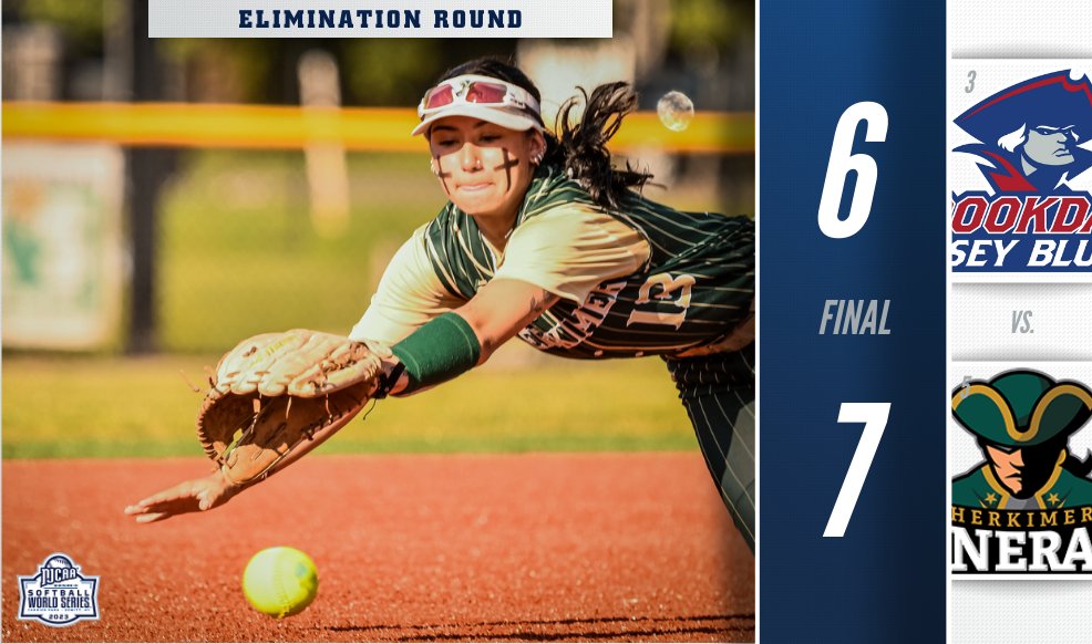🚨 Generals 𝒎𝒂𝒓𝒄𝒉 on

Herkimer holds on to defeat Brookdale and advance in the #NJCAASoftball DIII World Series!

njcaa.org/championships/…