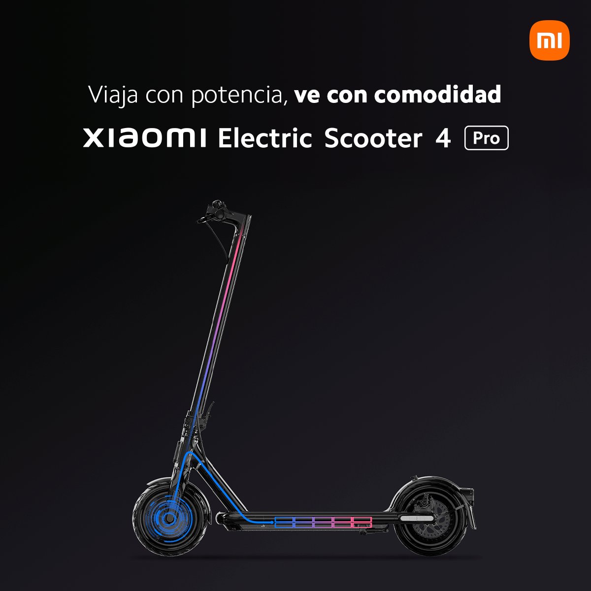 XiaomiPeru's tweet photo. ¡Explora tu entorno con total libertad gracias al #XiaomiElectricScooter4Pro! 🛴
Con su autonomía de hasta 55 km por carga, podrás llegar más lejos y disfrutar de la ciudad sin límites. 🌇🔋
Consíguelo en nuestras #XiaomiStores a nivel nacional y #ConduceConEstilo 😎🧡 https://t.co/xfqNpdEkxF