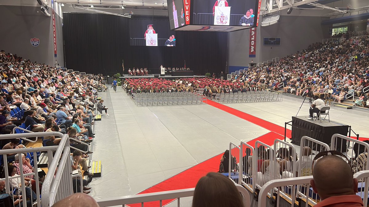 A full house with Central High School tonight! Congrats to all the graduates who have walked the stage over the last two days!