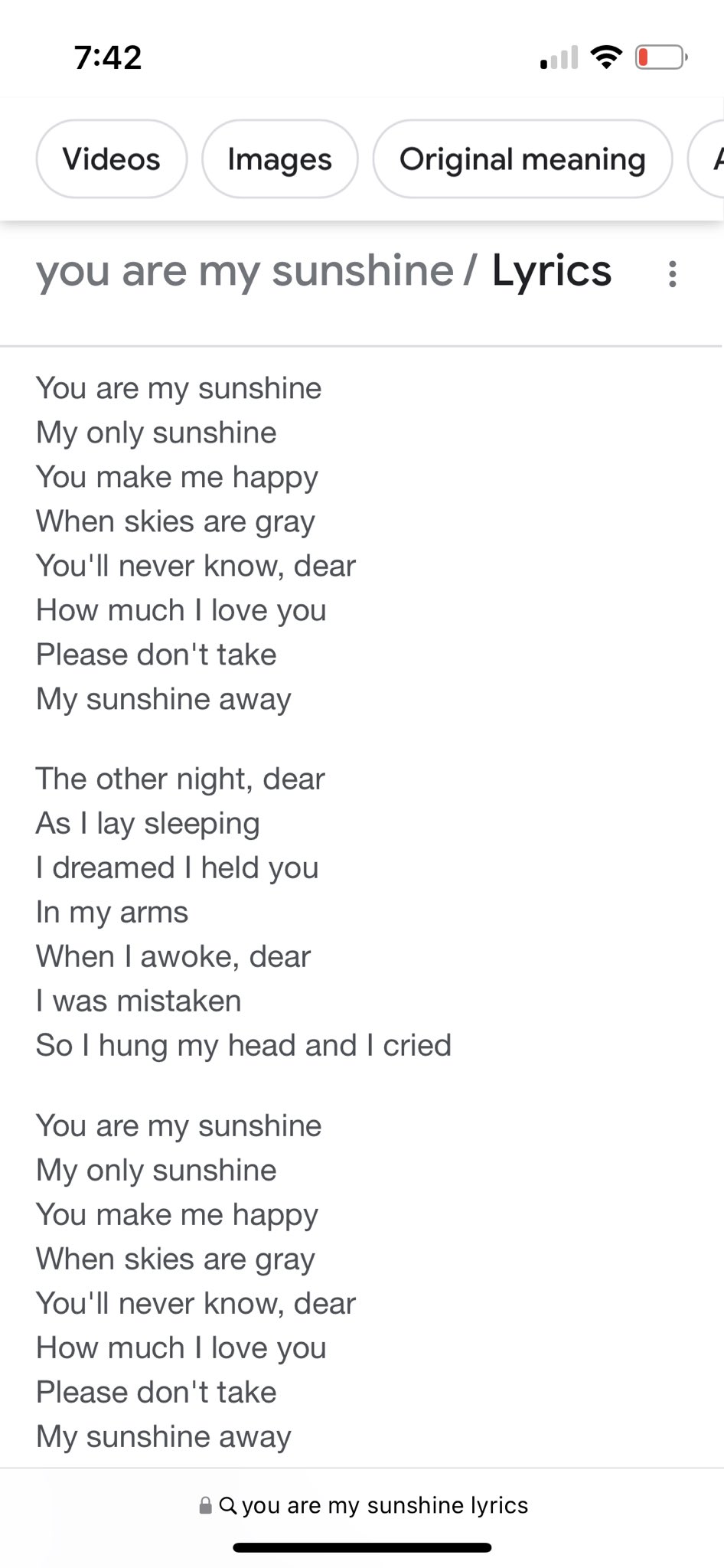 You Are My Sunshine Lyrics You Make Me Happy Sunshine Song 