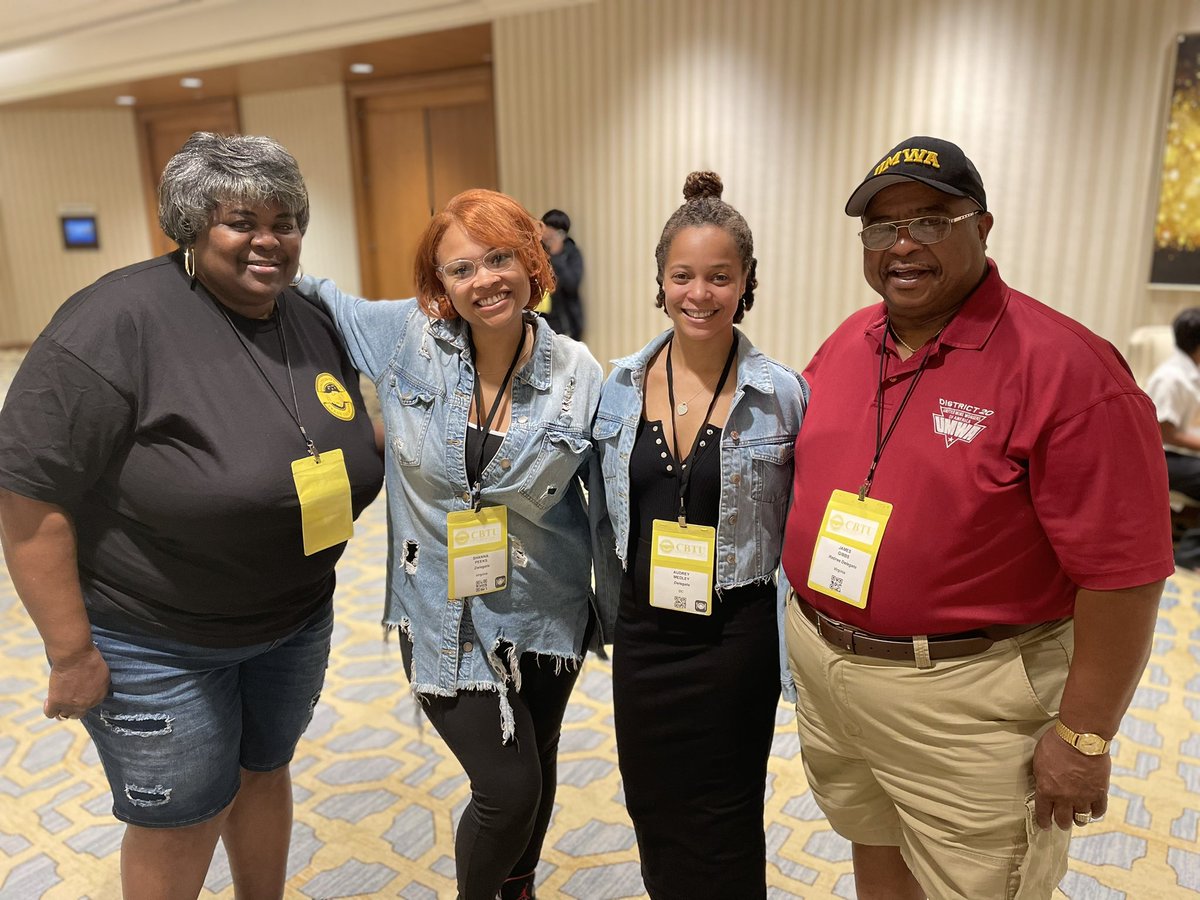 CBTU_DC's tweet photo. We spy with our little 👀 @MineWorkers and a @MachinistsUnion member at the @CBTU72 International Convention #CBTU2023 https://t.co/hwnHl6GWEB