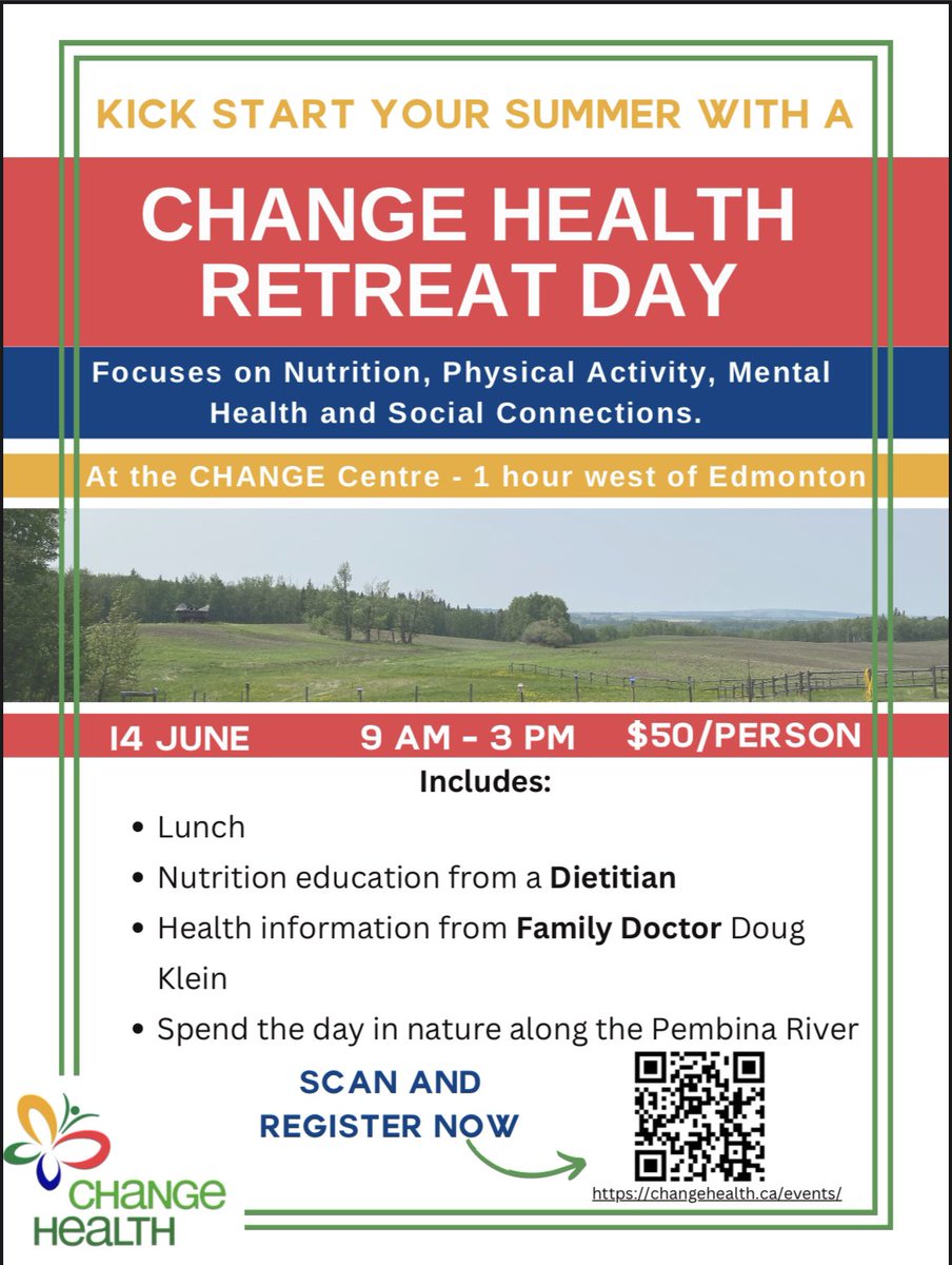 Doug Klein (@drdougklein) on Twitter photo If you feel it is time that you made a change and took steps to improve your health. Come join our upcoming health retreat June 14 Register at changehealth.ca/events <a href="/UAlberta/">University of Alberta</a> <a href="/UAlberta_FoMD/">UAlberta Med & Dent</a> <a href="/UAFamilyMed/">UA Family Medicine</a> <a href="/GOGAwithPCNs/">GOGA with PCNs</a> <a href="/change_alberta/">CHANGE Health</a> <a href="/GlobalEdmonton/">Global Edmonton</a> <a href="/SuLingGoh/">Su-Ling Goh</a> <a href="/ABBlueCross/">Alberta Blue Cross</a> If you feel it is time that you made a change and took steps to improve your health. Come join our upcoming health retreat June 14 Register at changehealth.ca/events <a href="/UAlberta/">University of Alberta</a> <a href="/UAlberta_FoMD/">UAlberta Med & Dent</a> <a href="/UAFamilyMed/">UA Family Medicine</a> <a href="/GOGAwithPCNs/">GOGA with PCNs</a> <a href="/change_alberta/">CHANGE Health</a> <a href="/GlobalEdmonton/">Global Edmonton</a> <a href="/SuLingGoh/">Su-Ling Goh</a> <a href="/ABBlueCross/">Alberta Blue Cross</a>
