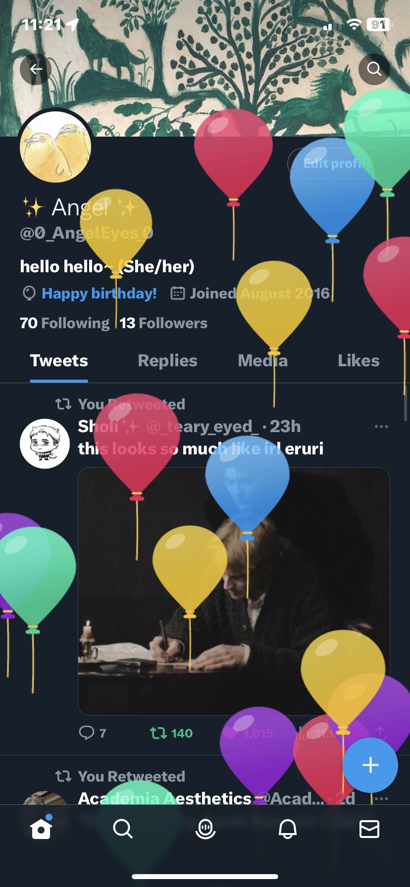 Me and Erwin Smith s voice share a birthday   Happy Birthday J. Michael Tatum 