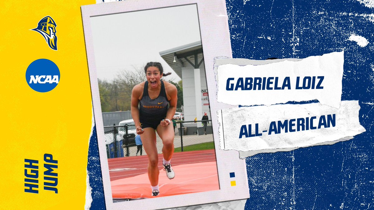 For the first time since 1997, Augustana track &amp; field has an All-American in the women’s high jump

Gabriela Loiz becomes the fifth All-American in the event in program history with her 6th place finish at the DIII Outdoor National Championships 👏