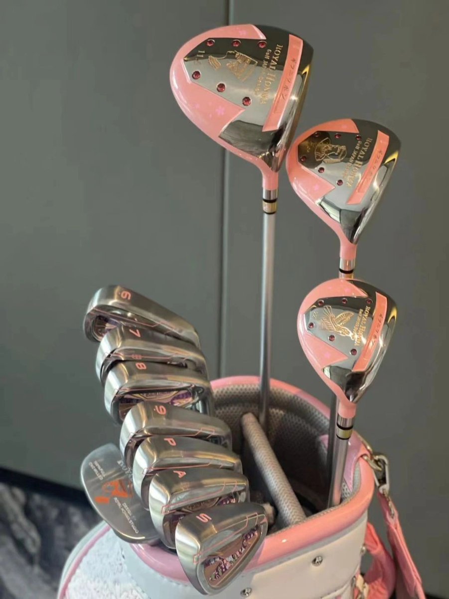 BosaMoima's tweet photo. It's time to swing, Huaxianzi's 2023 new royal honma golf club set⛳ https://t.co/aIibAHSKSO
