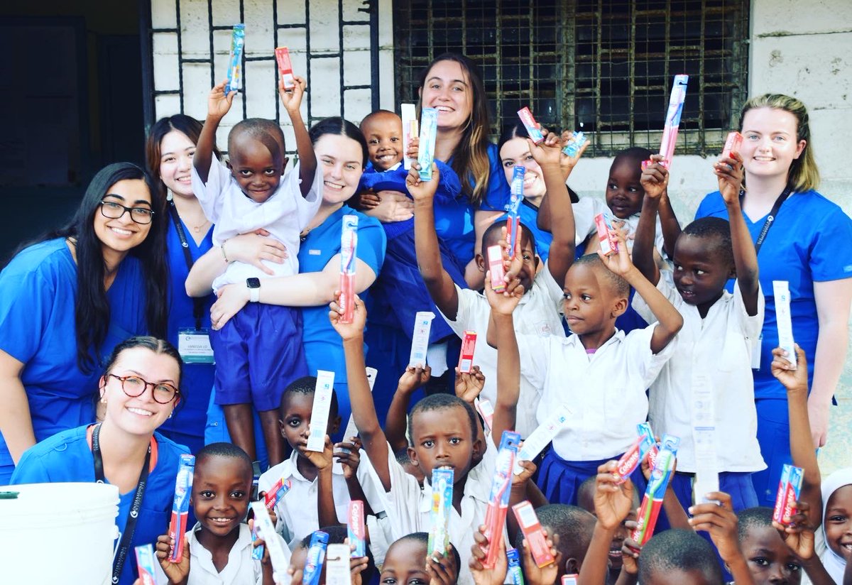 IMAFoundation's tweet photo. Earlier this week, we conducted our weekly Hygiene Education Session at the Chaani Primary School in the Changamwe neighborhood of Mombasa, Kenya. During the session, our interns taught the... More: https://t.co/XPqRgWrCVi

 #studyabroad #premed #hygieneclinic #oralhygiene #kenya https://t.co/hYyLcbdDBU