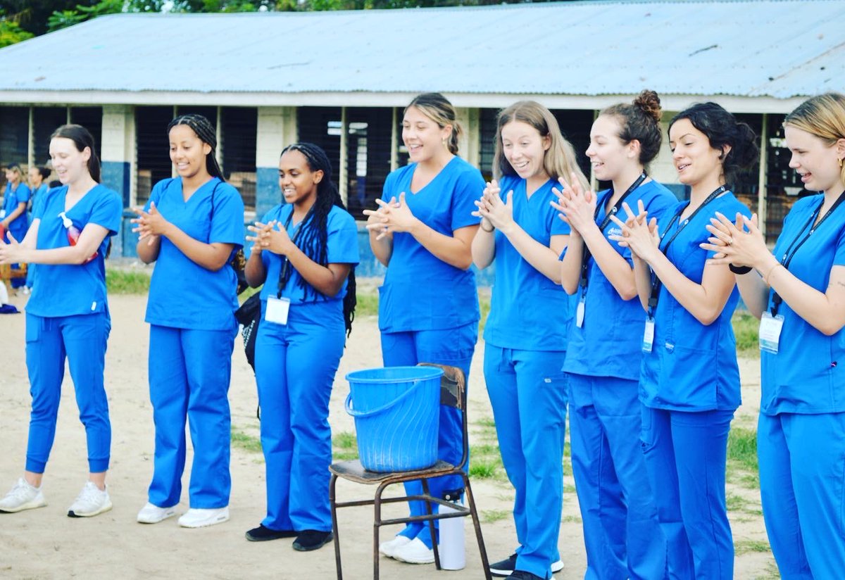 IMAFoundation's tweet photo. Earlier this week, we conducted our weekly Hygiene Education Session at the Chaani Primary School in the Changamwe neighborhood of Mombasa, Kenya. During the session, our interns taught the... More: https://t.co/XPqRgWrCVi

 #studyabroad #premed #hygieneclinic #oralhygiene #kenya https://t.co/hYyLcbdDBU