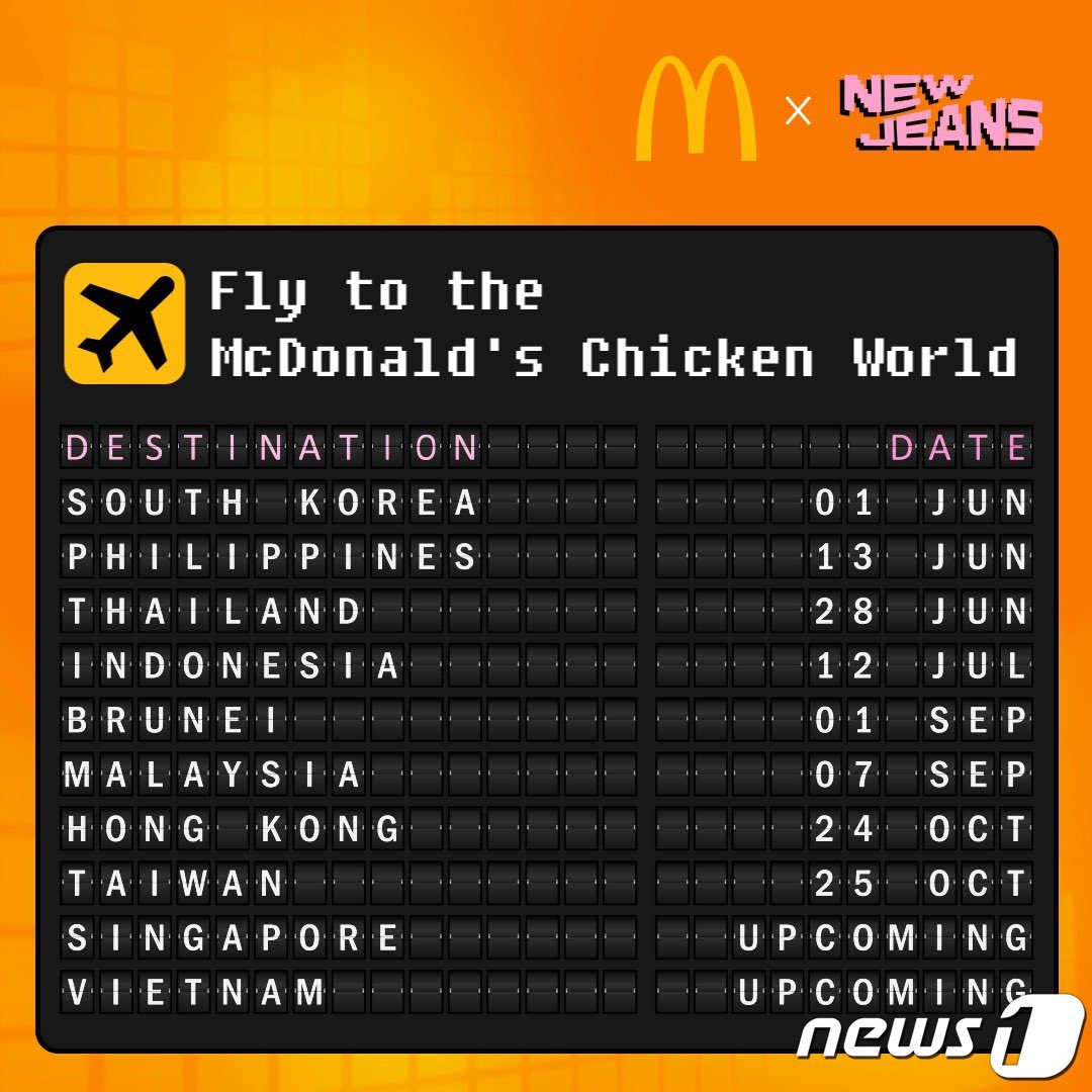 NewJeans Loops 🐇 on Twitter "McDonald's Hosts NewJeans Chicken Dance