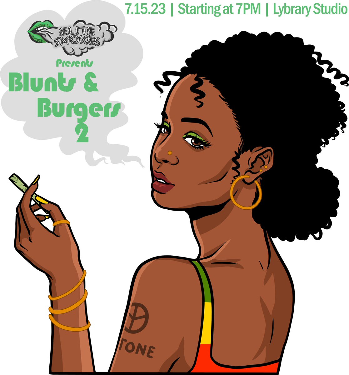 Saturday, July 15th
Lybrary Studio, Bronx, NY

Blunts and Burgers 2 - an ELITE BBQ

Grab tickets here: whatsthemoveapp.com/product/bb-2/

<a href="/TheWTMApp/">#TheWhatsTheMoveApp</a>