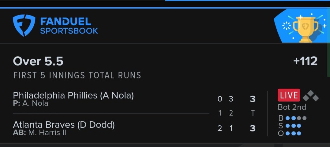 QuadFatherMft's tweet photo. @JTFOz Cash that in the second inning!
#chasingthatpaper
Thank you! https://t.co/wgAfATvyca