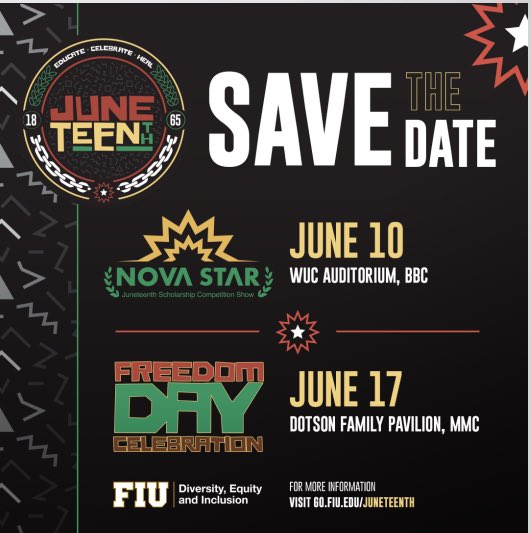 Looking forward to seeing everybody at the upcoming events 🐾 #WeareFIU