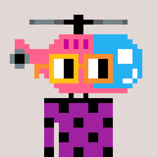 zerorightsmedia's tweet photo. Noun 723 is the first instance of the Helicopter Head which means we only have one more unminted head remaining, the Cherry. TNS' one year anniversary is June 13 which leaves us 19 days to FOMO it. You can catch a flight on this helicopter at https://t.co/sYalyCWMXW @NounsDAO https://t.co/ooo3MP0kzk