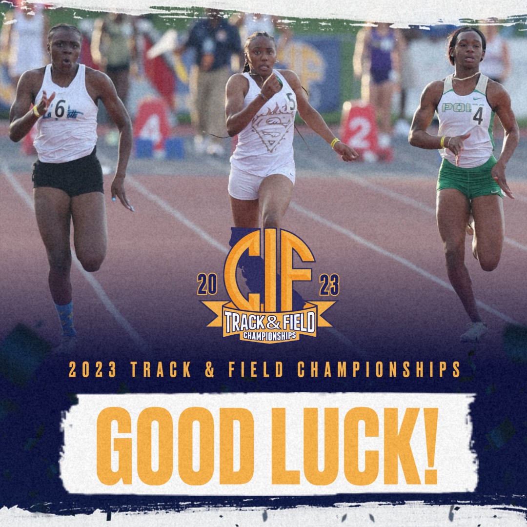 CIFState's tweet photo. 🏆👟 2023 CIF State Track &amp; Field Championships begin tomorrow!

📆 Friday, May 26
⏰3 &amp; 5pm  - Field &amp; Track Qualifying Events Begin
📍 Veterans Memorial Stadium - Buchanan HS, Clovis
🎟️ https://t.co/9Yj8Rk0LJ6
📺 NFHS Network
ℹ️ https://t.co/3Jbka4JPgU https://t.co/ezpLG1LeAh