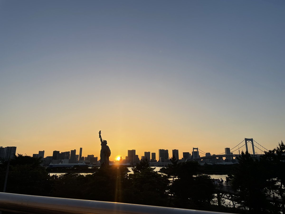 fu__kun12's tweet photo. 久しぶりにお台場近郊の景色 https://t.co/gO5OGi5pTG