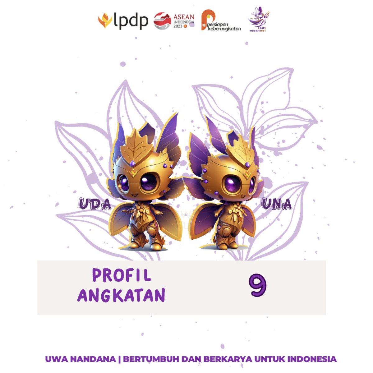 pk202_lpdp's tweet photo. Halo kawan Uda dan Una! 

Pada hari ke-9 ini, yuk kenalan dengan keluarga besar Uwa Nandana berikutnya, yang total terdiri dari 228 Uda dan Una yang akan berasal dari seluruh penjuru Indonesia. https://t.co/33I44TlJVD