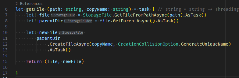 angel_d_munoz's tweet photo. How similar do #fsharp and #rust look like?
More than you would think!
Here I am encrypting/decrypting text files using the #WinRT projections for C# and Rust this also speaks a lot for the projections team to make the APIs so seamless and familiar for both languages
#dotnet https://t.co/SvZVpe21VZ