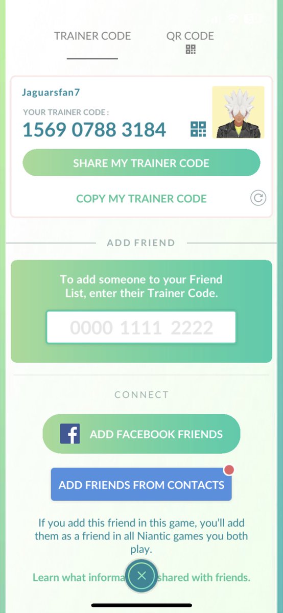 Jaguarsfan7's tweet photo. Need new friends for XP #PokemonGO #PokemonGOfriends #PokemonGOfriend #OceanRegion friends would be a bonus. https://t.co/2FCEvHhuxw