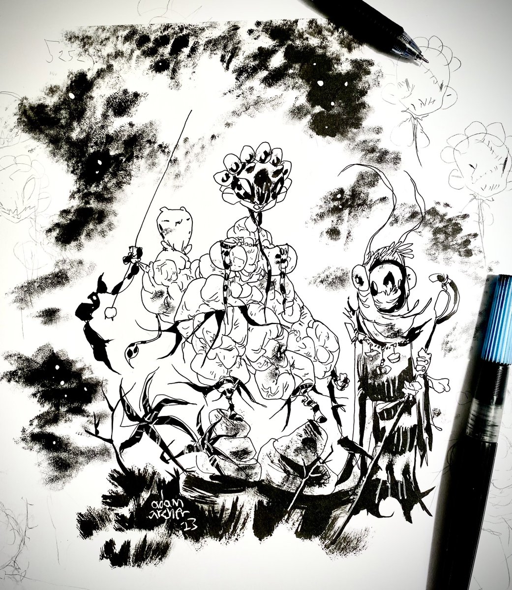 AdamArcherArt's tweet photo. my freaky barbarianess, and totally normal friendsποΈπ#creatorownedcomics #art #drawing #illustration #ink #inks #inking #conceptart #fbb #conceptartist #characterdesign #musclewomanart #fbbart #shelifts #characterdesigner #barbarianess https://t.co/vMkw4kbGRq