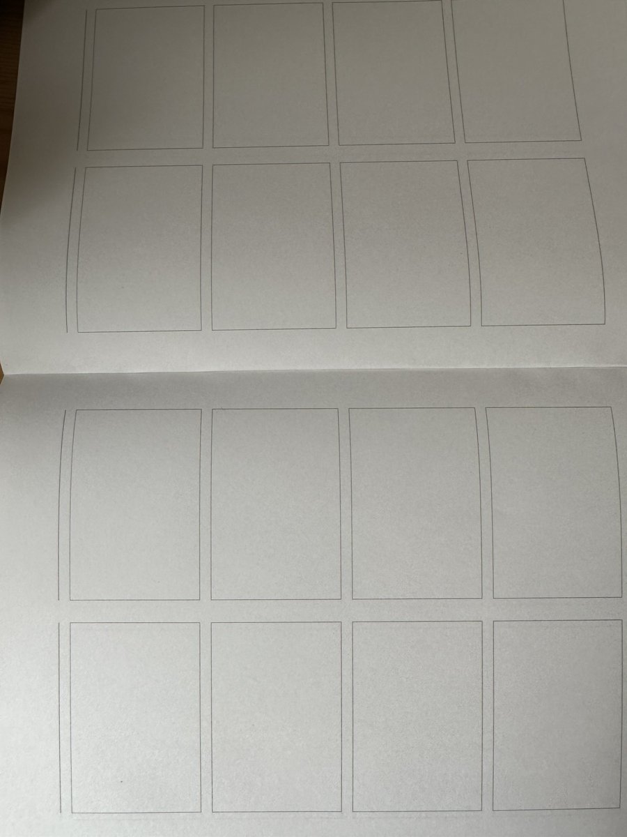 ネームの前段階、ミニネームでセリアの「コマかくノート」を重宝してます。
他の4コマノートよりも紙が頑丈でガシガシ消しても大丈夫です。 https://t.co/J9ozdZDC1o… https://t.co/QFwTpKF5Mz