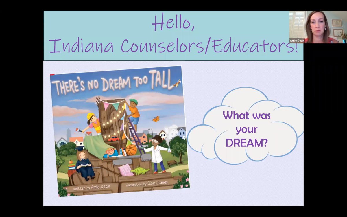 mrhartgis's tweet image. 4/4 - In 2022 @KeepInLearning #VirtuallyDifferent Summer Conf, I loved @behaviorqueen&apos;s story about writing &quot;There&apos;s No Dream Too Tall.&quot; Don&apos;t worry about what everyone says your job should be when you grow up. Follow your dreams! Fun illustrations have Easter eggs from her life.