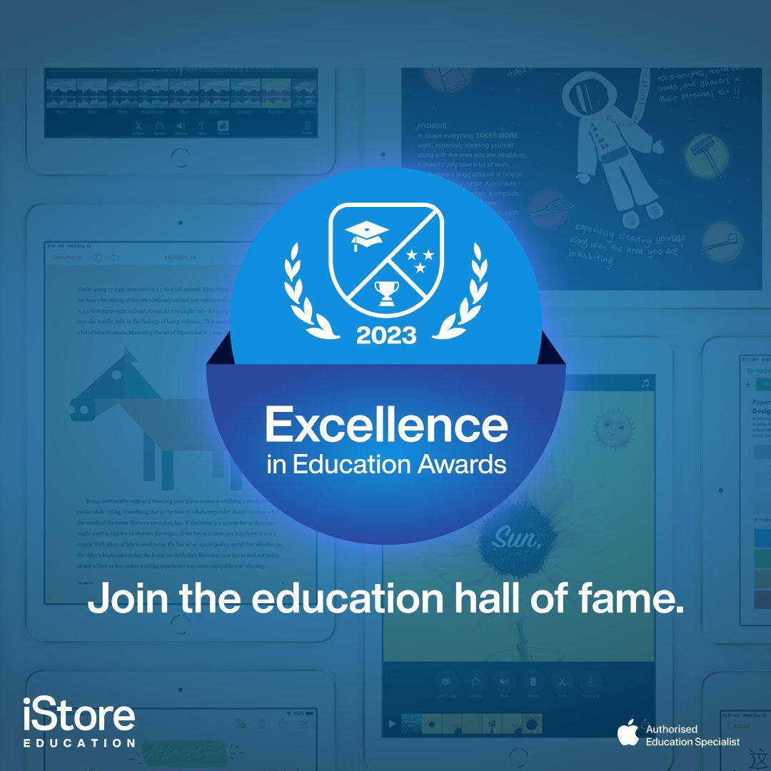 iStoreEducation's tweet image. The Excellence in Education Awards 2023 are open.
We are excited to kick off the competition with our first challenge: Mandela Day. Get your students to apply their creativity to tell Mandela’s story.

To learn more, visit edexcellenceawards.co.za.