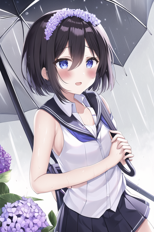 「画像生成AIのi2iはわざと似せない限り元画像には似ない。  俺のアイコン画像(」|未識魚 /中川譲@コミティア143 2/19(日)Ｉ05aのイラスト
