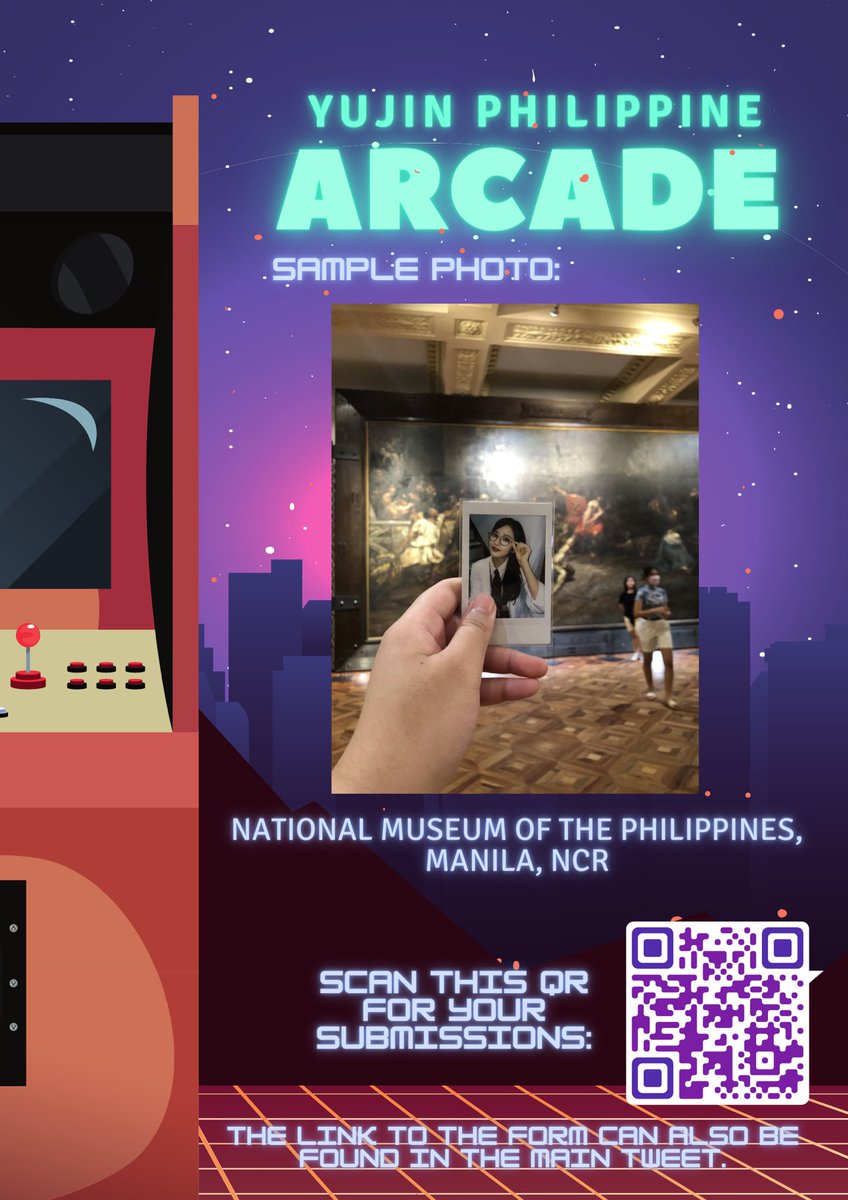 UPDATED PROJECT 1: Drumroll, please! Introducing our plan for the breathtaking photobook, entitled YUJIN PHILIPPINE ARCADE! 

This will serve as a heartfelt gift to An Yujin as she conquers IVE The Prom Queens in Manila. Full mechanics below!

Submit here: forms.gle/jZLMbyQq795GPh…