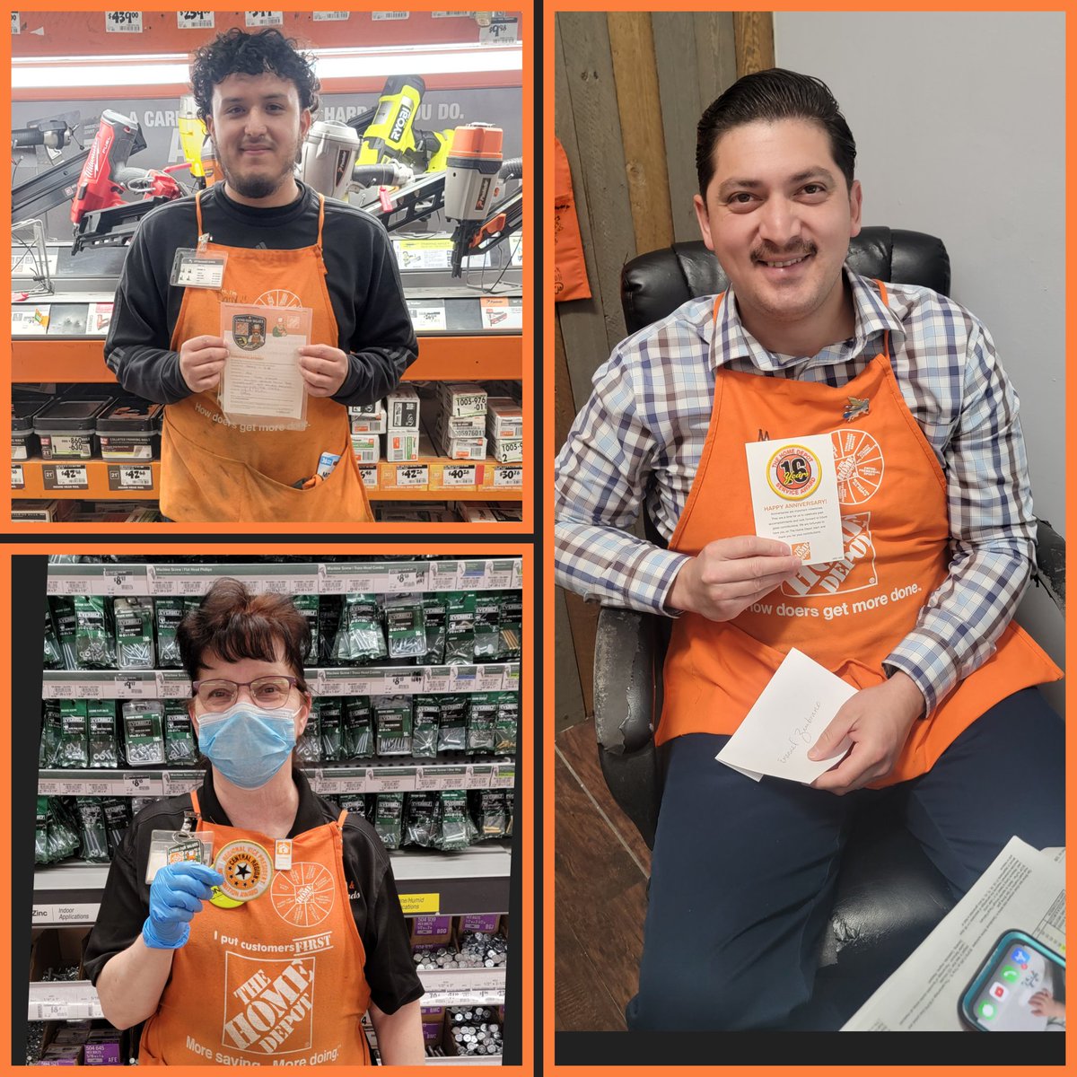 Congratulations, Dany D28 and Rosie D25, for getting recognized during our walk with @LemmaTony 🧡 We have amazing associates living our values, and our SM <a href="/MannyZ1961/">Manny</a>'s 16 years of servant leadership is our example every day 🌟 <a href="/D65Hutch/">Gary Hutchinson</a> <a href="/Vito1961/">Vito</a> <a href="/MarcReitor/">MARC REITOR</a> <a href="/MariaVGalloso12/">Maria V Galloso</a>