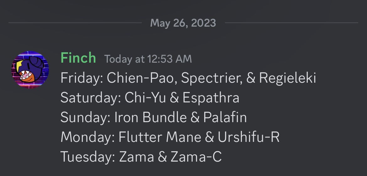 Finchinator2's tweet image. 