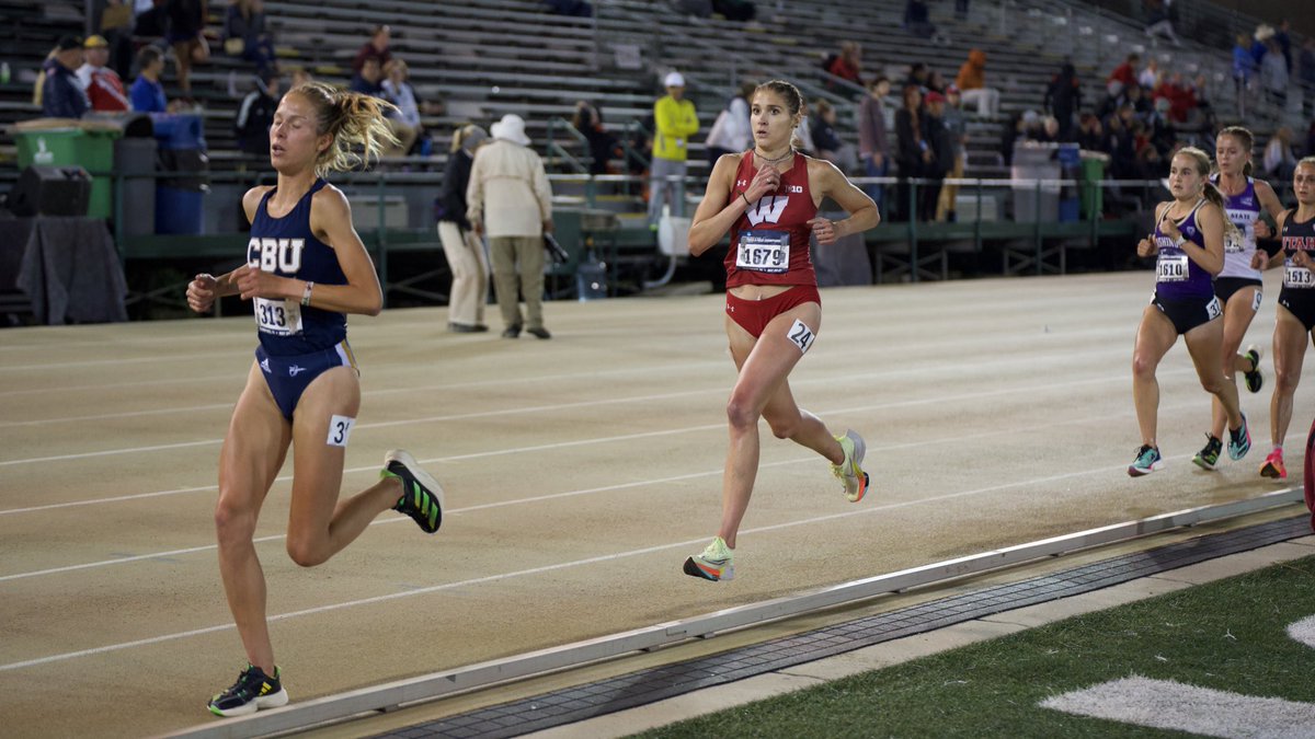 Day ✌️ of the NCAA West Prelims is in the books with the women’s 10K! 

#Badgers || #OnWisconsin