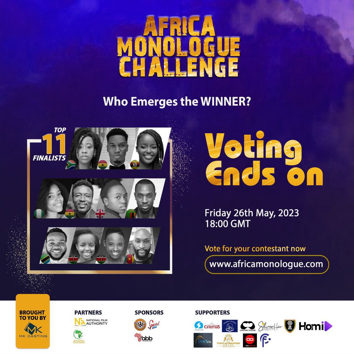 nyokafimacharia's tweet photo. Voting has been extended to 9pm tonight y’all! Let’s push it some more??!!! https://t.co/3VMBw8Dsl3