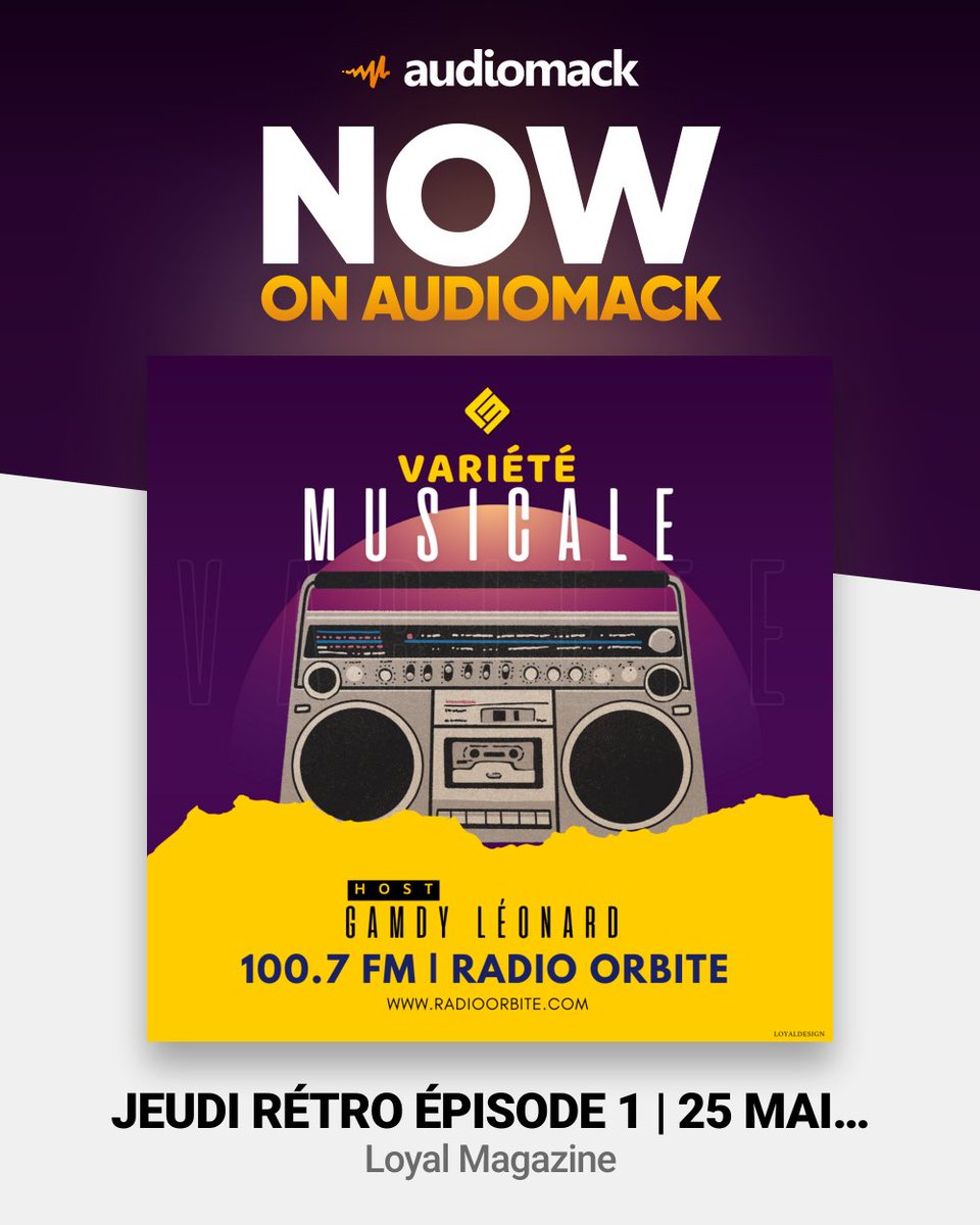 LoyalMag's tweet photo. al enjoy jeudi rétro sou lien sa 
https://t.co/Jn2KEHqRpH 

@carelpedre @twoubadou  @PetersonGilles  

#podcast #music #webradio https://t.co/1aPyfRfuLa