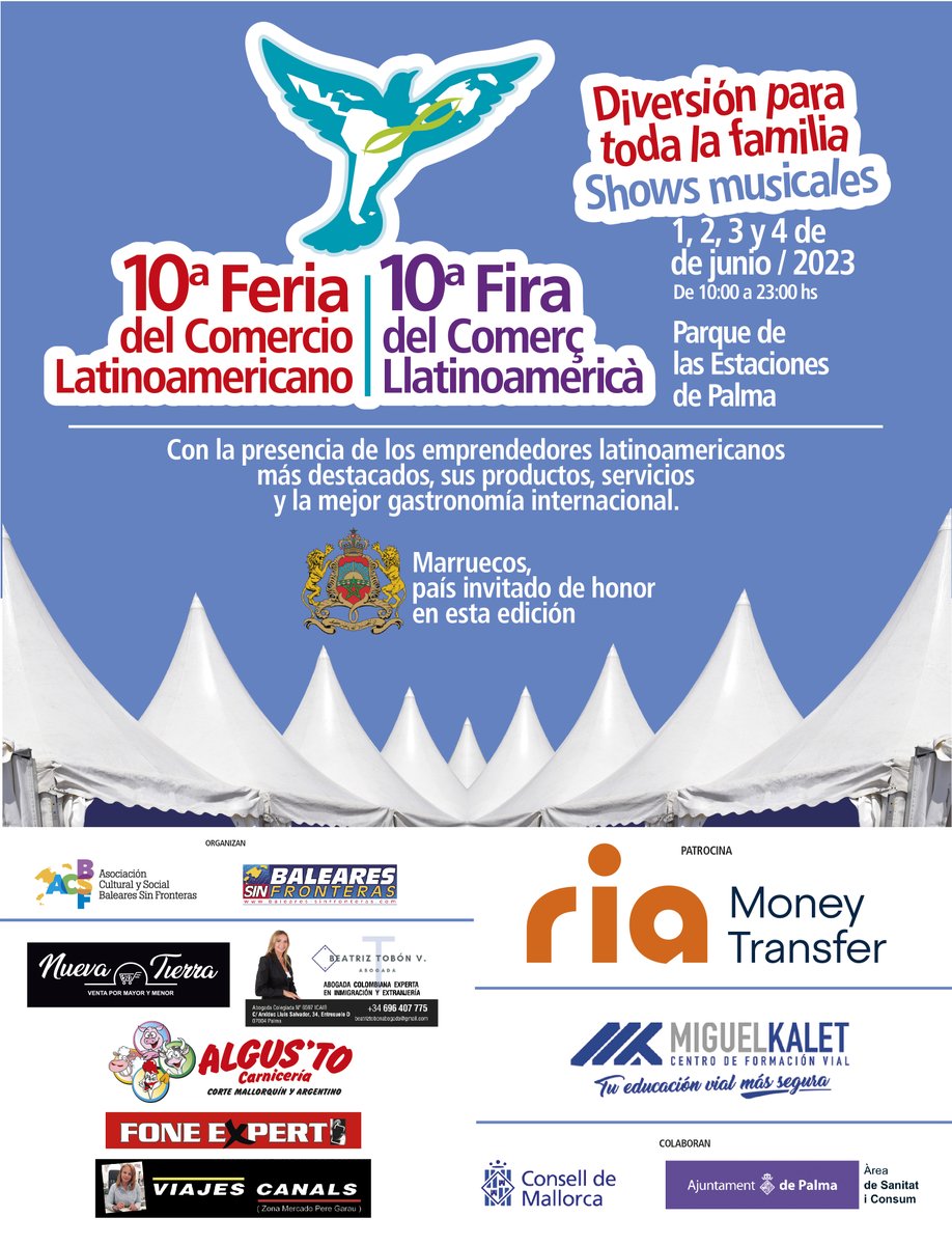 Desde el 1 al 4 de junio