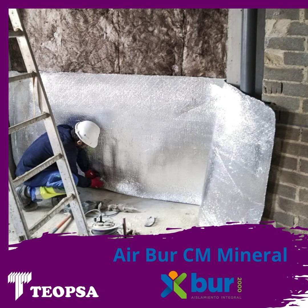 Air-bur CM Mineral es un sistema de Aislamiento Termo-reflectivo para instalarse en Trasdosados, flotantes y en cerramientos interiores de fachadas.

Necesitas más información sobre los productos #Bur2000 ?? Llámanos!!