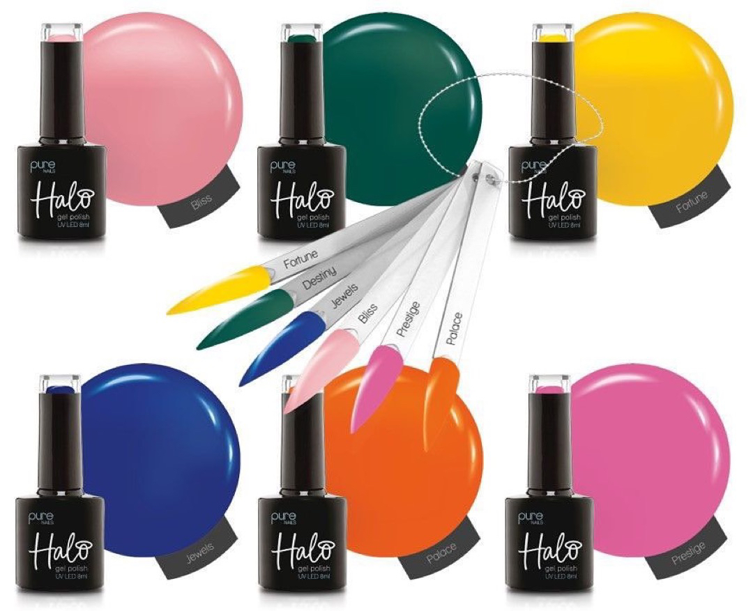 Available In Store & online Today!! FREE POPS with every collection buy

#halogelpolish #halogel #purenailsuk #purenails #gelnails #gelnailpolish #gelpolishnails #halo #nailtech #naillife  #gelpolish #nails #gelnailextensions #naturalnails #showscratch #nailsofinstagram #scratchm