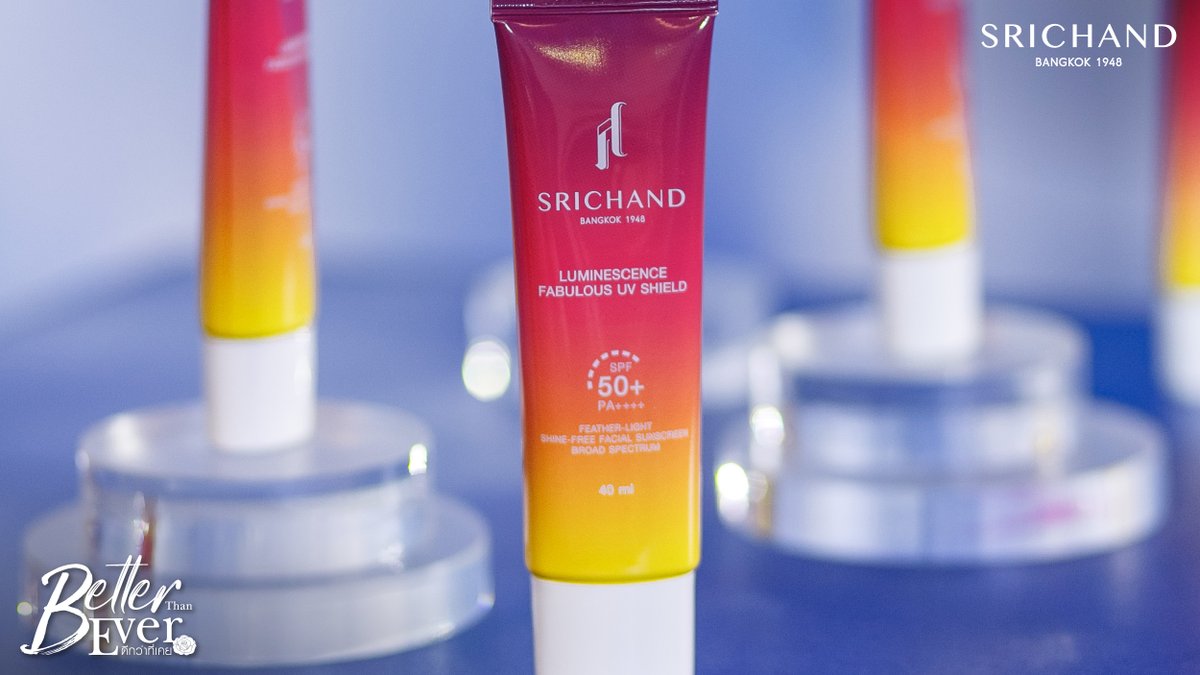 srichand1948's tweet image. แคร์ผิวพร้อม Shine ได้แบบคุณมาย-ภาคภูมิ พรีเซนเตอร์คนเก่งของศรีจันทร์
☀️ตอกย้ำความเก่งกว่าที่เคยที่งาน “SRICHAND Better Than Ever ดีกว่าที่เคย” ด้วยกันแดด SRICHAND Sunscreen Series ทั้ง 4 สูตร

#SRICHAND #SRICHANDBetterThanEverEvent #เก่งเกินกันแดด